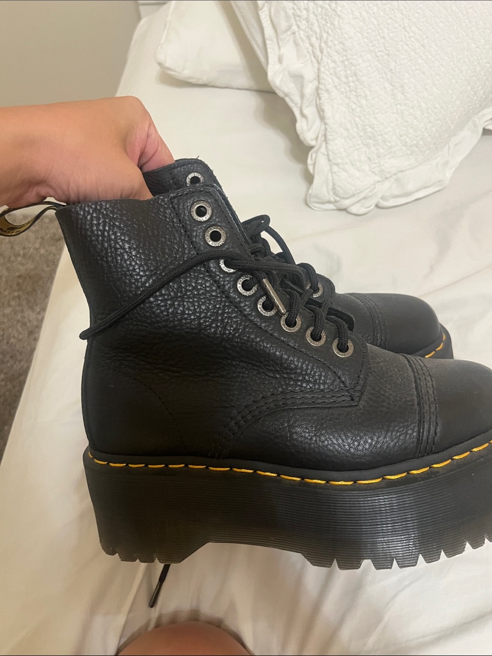Dr. Martens Black Platform MAX